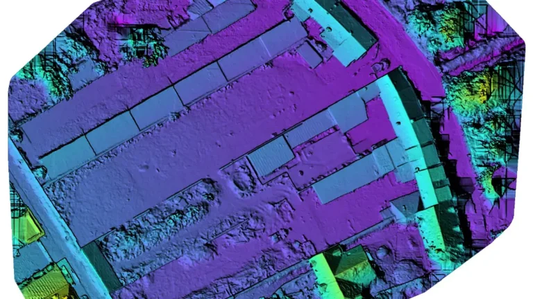 Modélisation 3D précise de bâtiments réalisée par photogrammétrie par drone